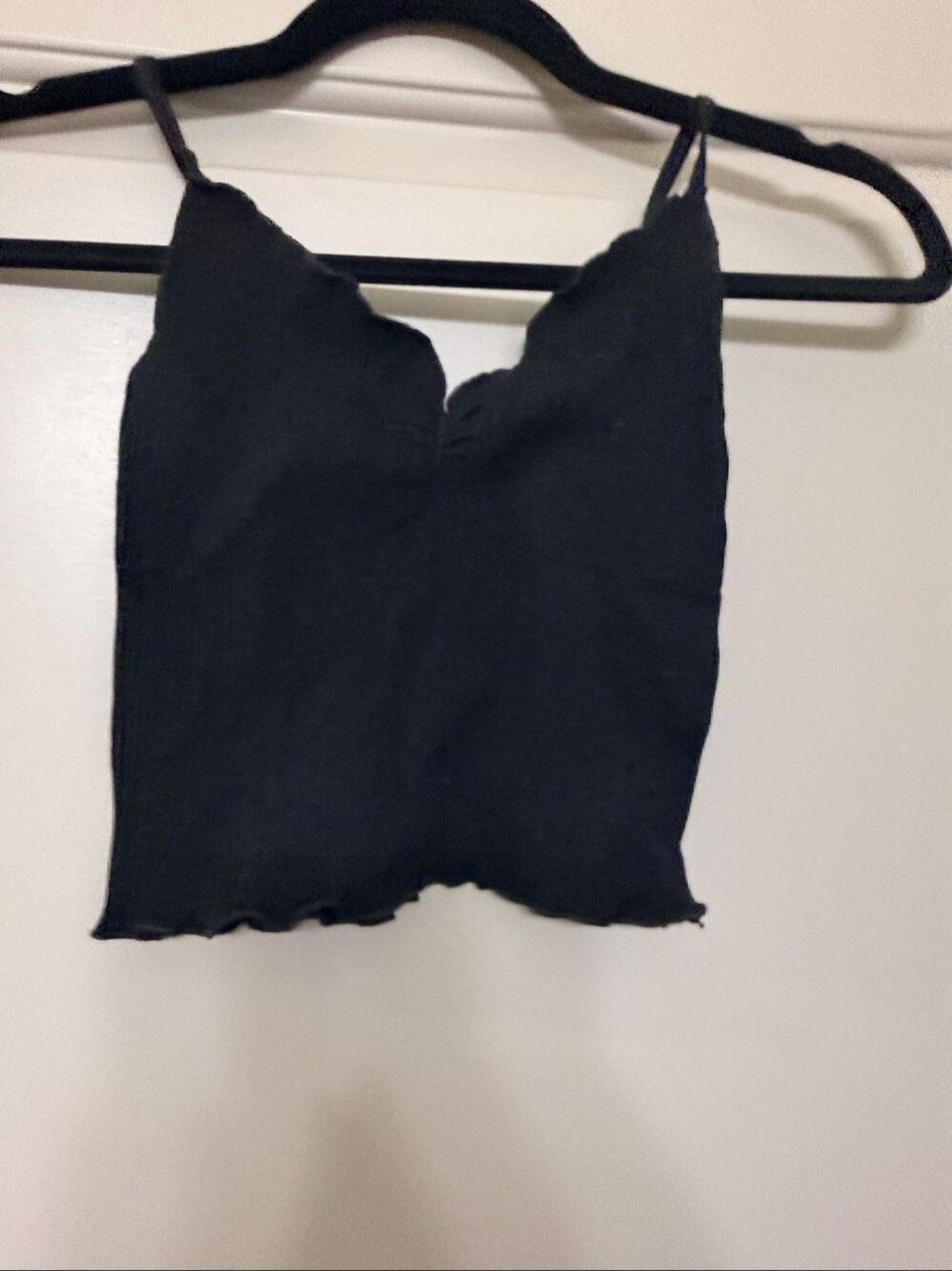 Out From Under Urban Outfitters Womens Size XS/S Black Seamless Cami Tank Top